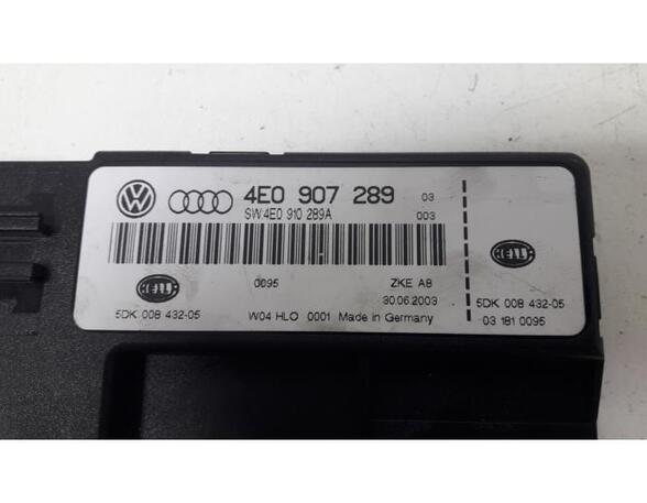 Control unit for door drawing support AUDI A8 (4E2, 4E8)