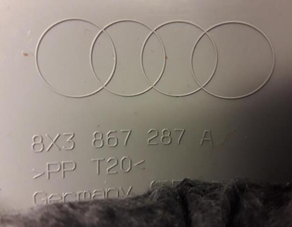 C-Pillar Trim Cover Panel AUDI A1 (8X1, 8XK), AUDI A1 Sportback (8XA, 8XF)