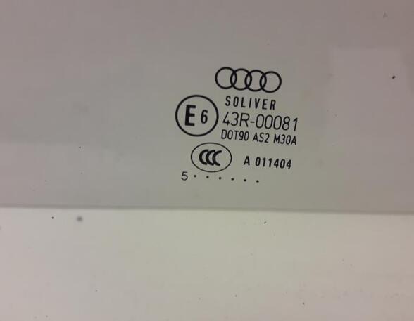 Door Glass AUDI A6 Avant (4F5, C6)