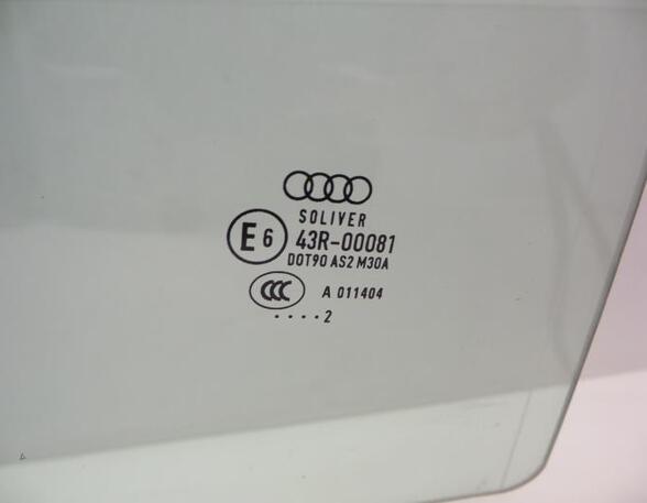 Door Glass AUDI A1 Sportback (8XA, 8XF)