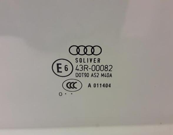 Door Glass AUDI A1 (8X1, 8XK), AUDI A1 Sportback (8XA, 8XF)