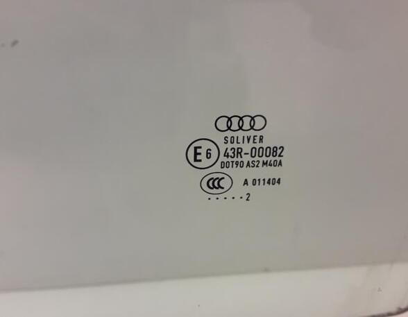 Door Glass AUDI A1 (8X1, 8XK), AUDI A1 Sportback (8XA, 8XF)