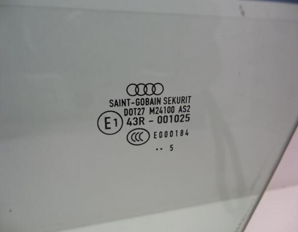 Door Glass AUDI A4 (8EC, B7)