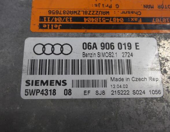 Control unit for engine AUDI A3 (8L1)