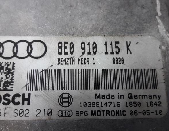 Steuergerät Motor Audi A4 Cabriolet 8H 8E0910115K P12354113