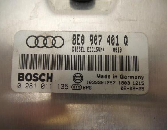 Regeleenheid motoregeling AUDI A4 Avant (8E5, B6), AUDI A4 Avant (8ED, B7)