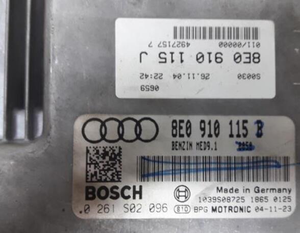 Regeleenheid motoregeling AUDI A4 (8EC, B7)