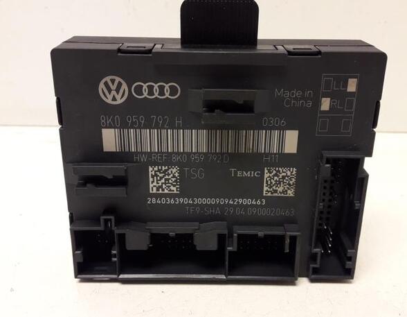 Centrale vergrendeling AUDI Q5 (8RB), AUDI Q5 Van (8RB)