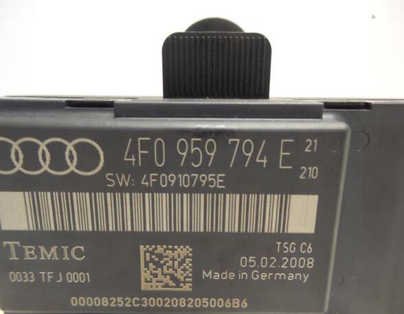 Central Locking System AUDI A6 (4F2, C6)