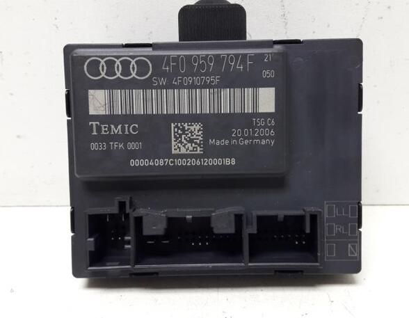 Central Locking System AUDI A6 (4F2, C6)