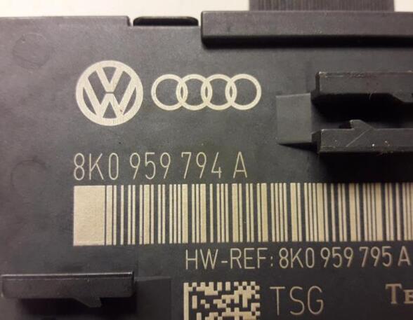 Central Locking System AUDI A4 (8K2, B8)