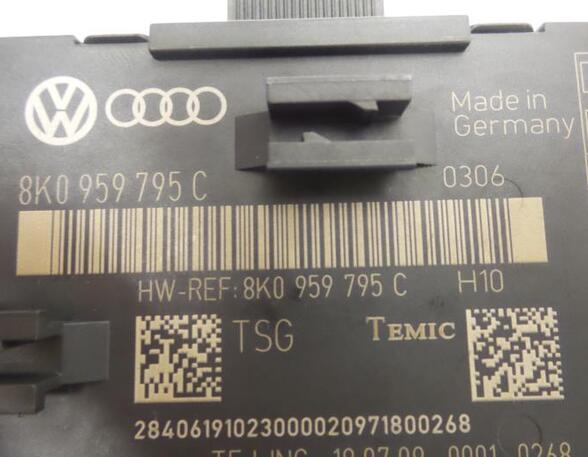 Central Locking System AUDI A4 Avant (8K5, B8), AUDI A5 Sportback (8TA), AUDI A4 (8K2, B8), AUDI Q5 (8RB)