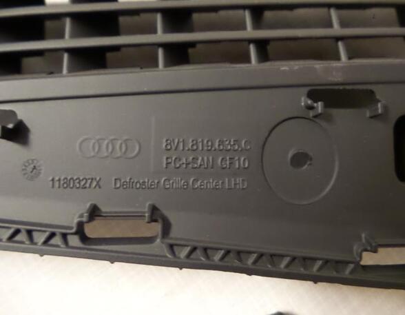 Dashboard ventilation grille AUDI A3 Limousine (8VS, 8VM)