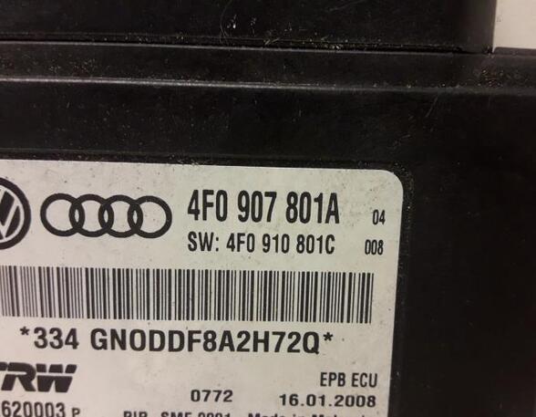 Control unit for fixing brake AUDI A6 (4F2, C6)