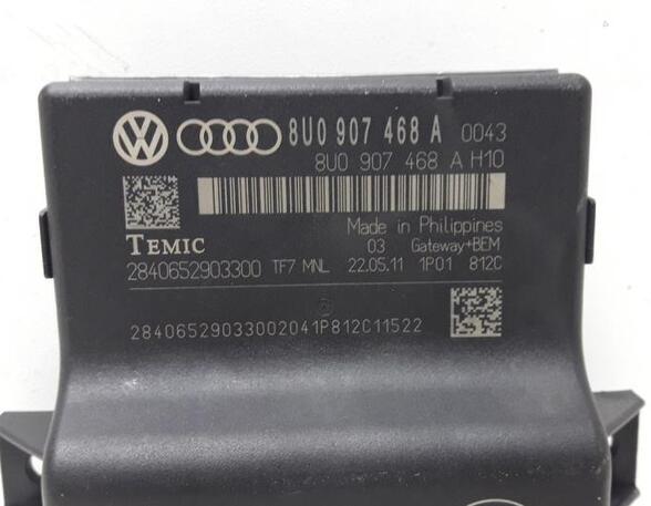 Control unit gateway AUDI A1 Sportback (8XA, 8XF), AUDI A1 (8X1, 8XK)