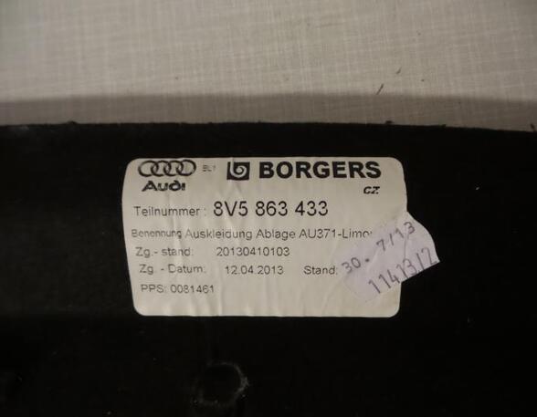 Closing plate AUDI A3 Limousine (8VS, 8VM)