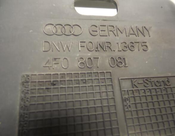 Closing plate AUDI A6 Avant (4F5, C6)