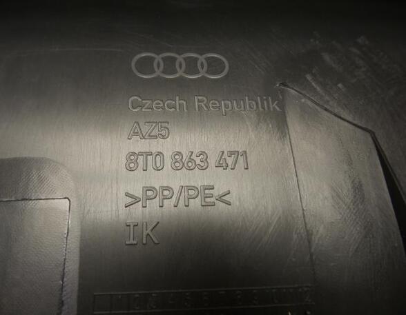 Closing plate AUDI A5 (8T3)