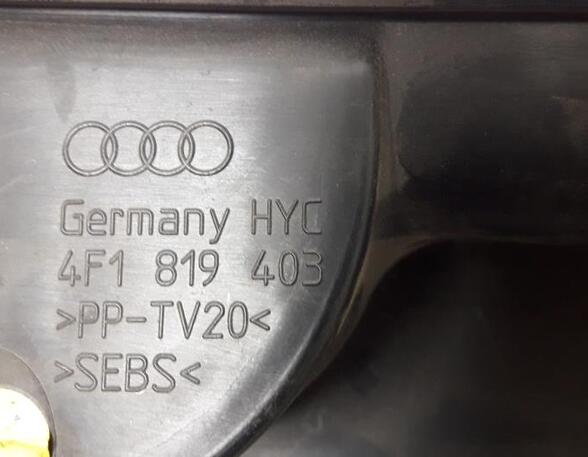 Closing plate AUDI A6 (4F2, C6)