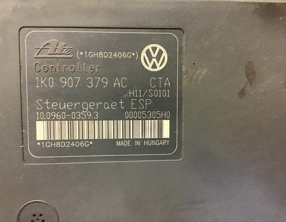 ABS Hydraulisch aggregaat VW GOLF V Variant (1K5), VW GOLF VI Variant (AJ5), VW GOLF V (1K1), VW GOLF VI (5K1)