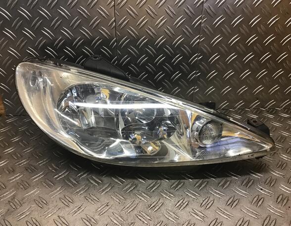 Headlight PEUGEOT 206 Hatchback (2A/C), PEUGEOT 206 SW (2E/K), PEUGEOT 206 Saloon