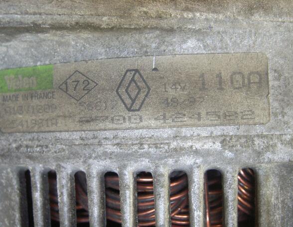 Dynamo (Alternator) RENAULT Megane Scenic (JA0/1)