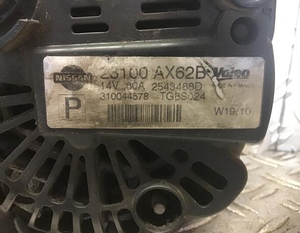 Dynamo (Alternator) NISSAN MICRA III (K12)