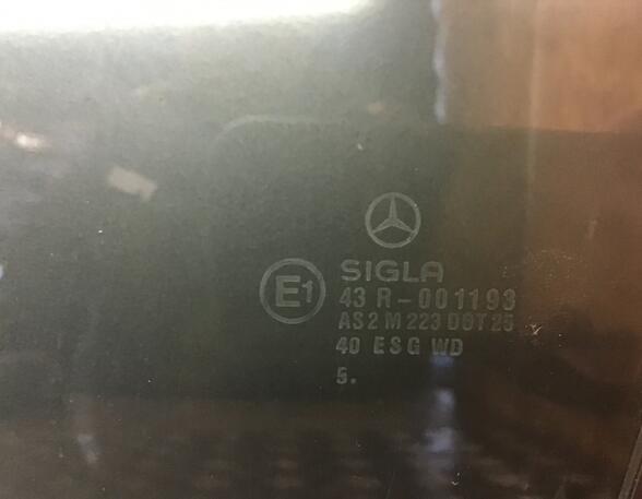 Door Glass MERCEDES-BENZ E-Klasse T-Model (S124), MERCEDES-BENZ 124 T-Model (S124)