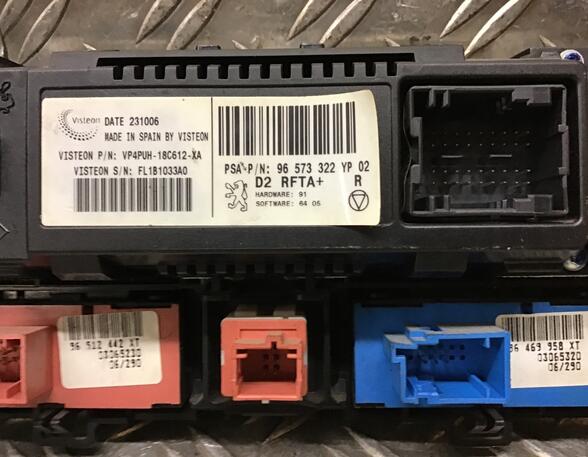 Air Conditioning Control Unit PEUGEOT 407 SW (6E)