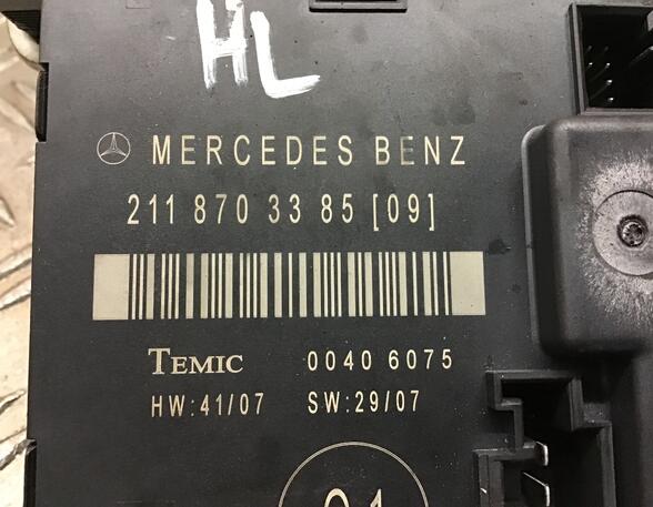 Control unit for door MERCEDES-BENZ E-Klasse T-Model (S211), MERCEDES-BENZ E-Klasse (W211)