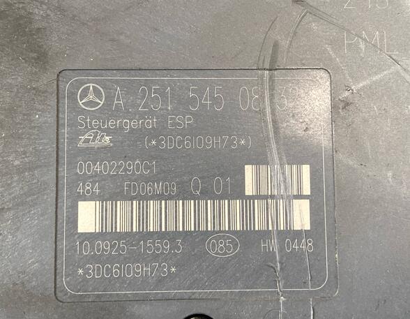 Abs Hydraulic Unit MERCEDES-BENZ M-CLASS (W164)