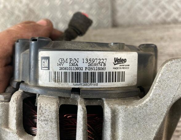 Dynamo (Alternator) OPEL MERIVA B MPV (S10)