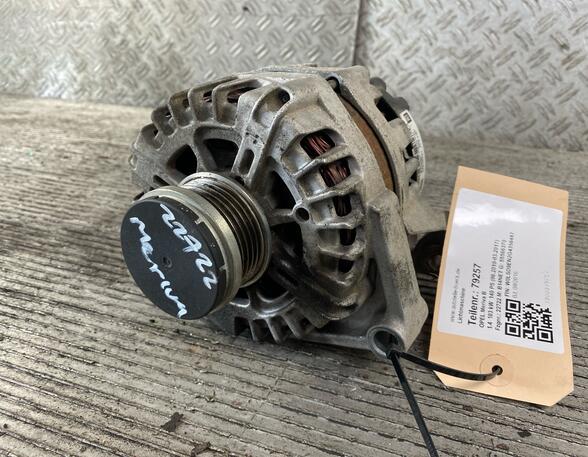 Dynamo (Alternator) OPEL MERIVA B MPV (S10)