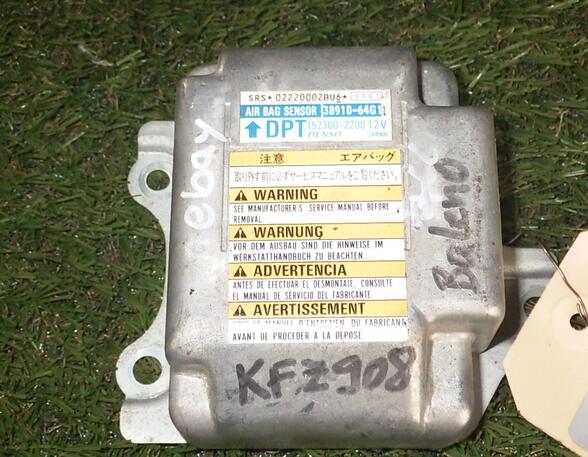 Airbag Control Unit SUZUKI Baleno (EG)