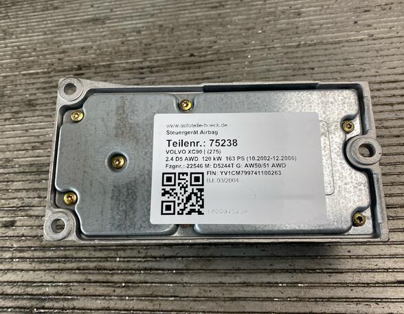 Control unit for Airbag VOLVO XC90 I (275)