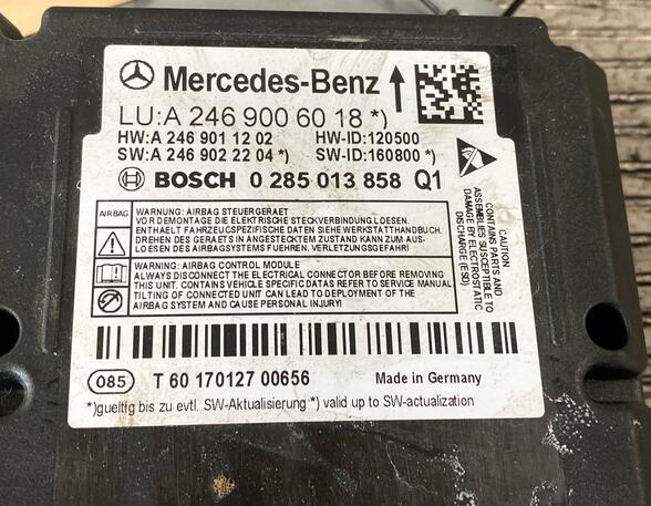 Regeleenheid airbag MERCEDES-BENZ B-CLASS (W246, W242), MERCEDES-BENZ A-CLASS (W176), MERCEDES-BENZ CLS (C257)