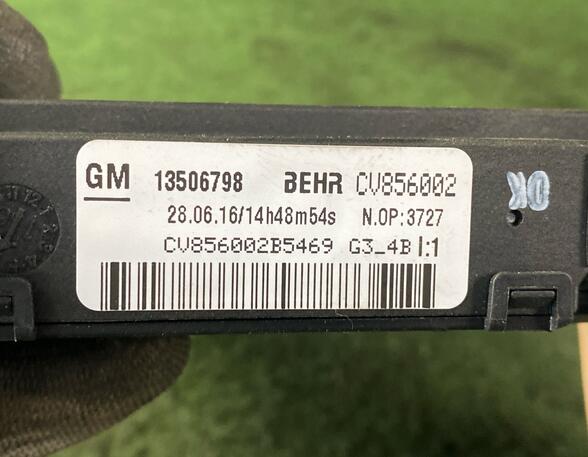 79226 Wärmetauscher für Innenraumheizung OPEL Meriva B 13506798