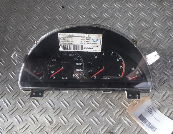 Speedometer SUZUKI Swift II Stufenheck (AH, AJ)