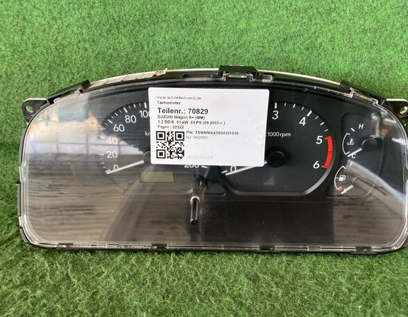 70829 Tachometer SUZUKI Wagon R+ (MM) 34100-85E00