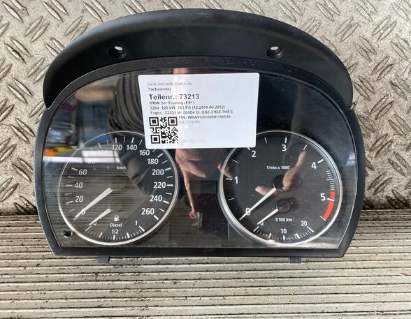 73213 Tachometer BMW 3er Touring (E91) 9187344