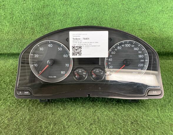 Speedometer VW Golf V (1K1)