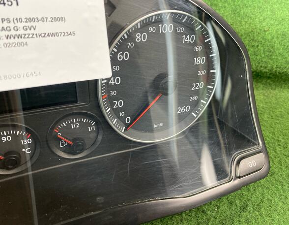 Speedometer VW Golf V (1K1)