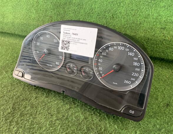 Speedometer VW Golf V (1K1)