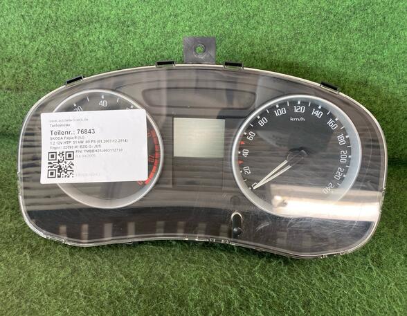 Speedometer SKODA Fabia II (542)