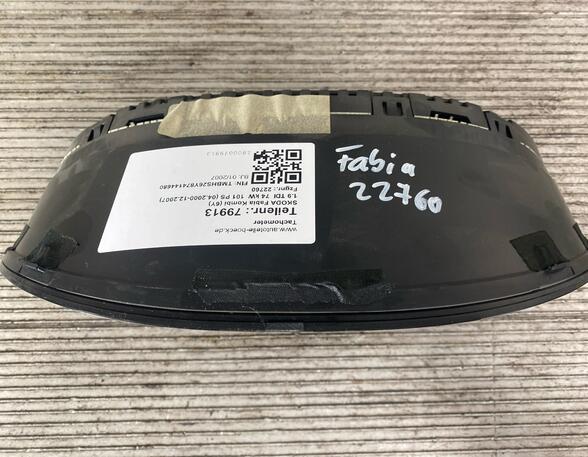 Speedometer SKODA FABIA I Combi (6Y5)