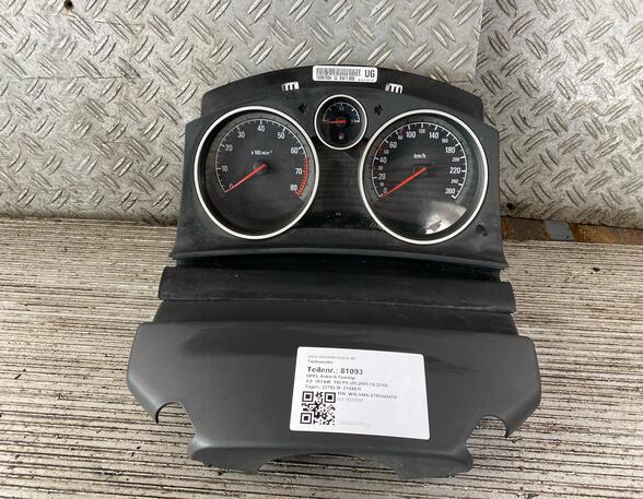 81093 Tachometer OPEL Astra H Twintop 13267534