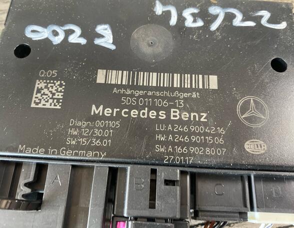 Control unit for trailer coupling MERCEDES-BENZ B-CLASS (W246, W242), MERCEDES-BENZ A-CLASS (W176), MERCEDES-BENZ CLS (C257)