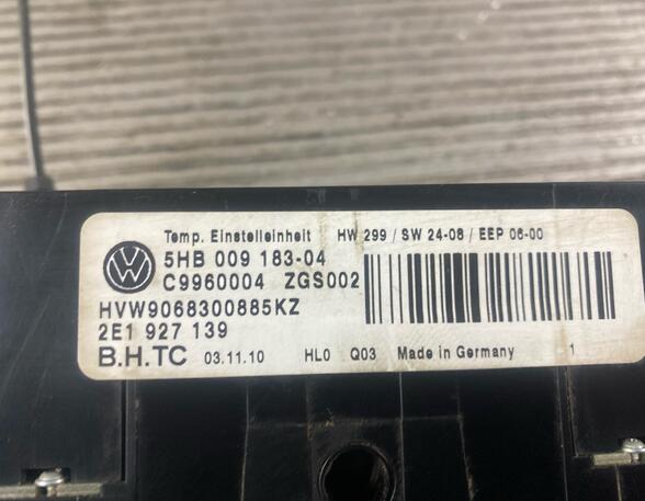 Air Conditioning Control Unit VW CRAFTER 30-50 Platform/Chassis (2F_)