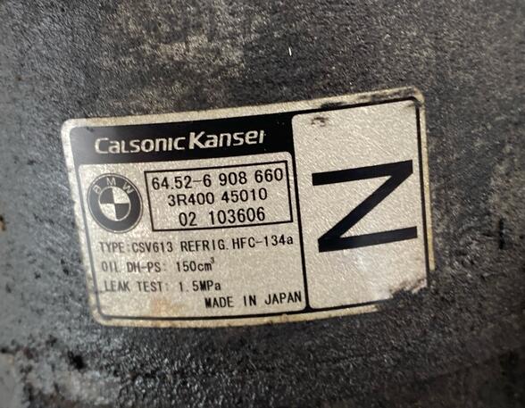 Air Conditioning Compressor BMW 3 Compact (E46)