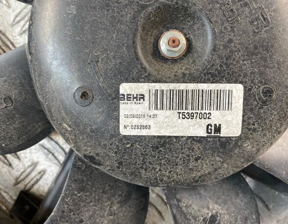 Radiator Electric Fan  Motor OPEL MERIVA B MPV (S10)